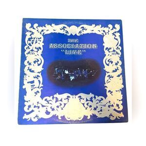 RARE THE ASSOCIATION‎ “LIVE” 2 DISC VINYL RECORD LP 1970 ROCK POP ALBUM